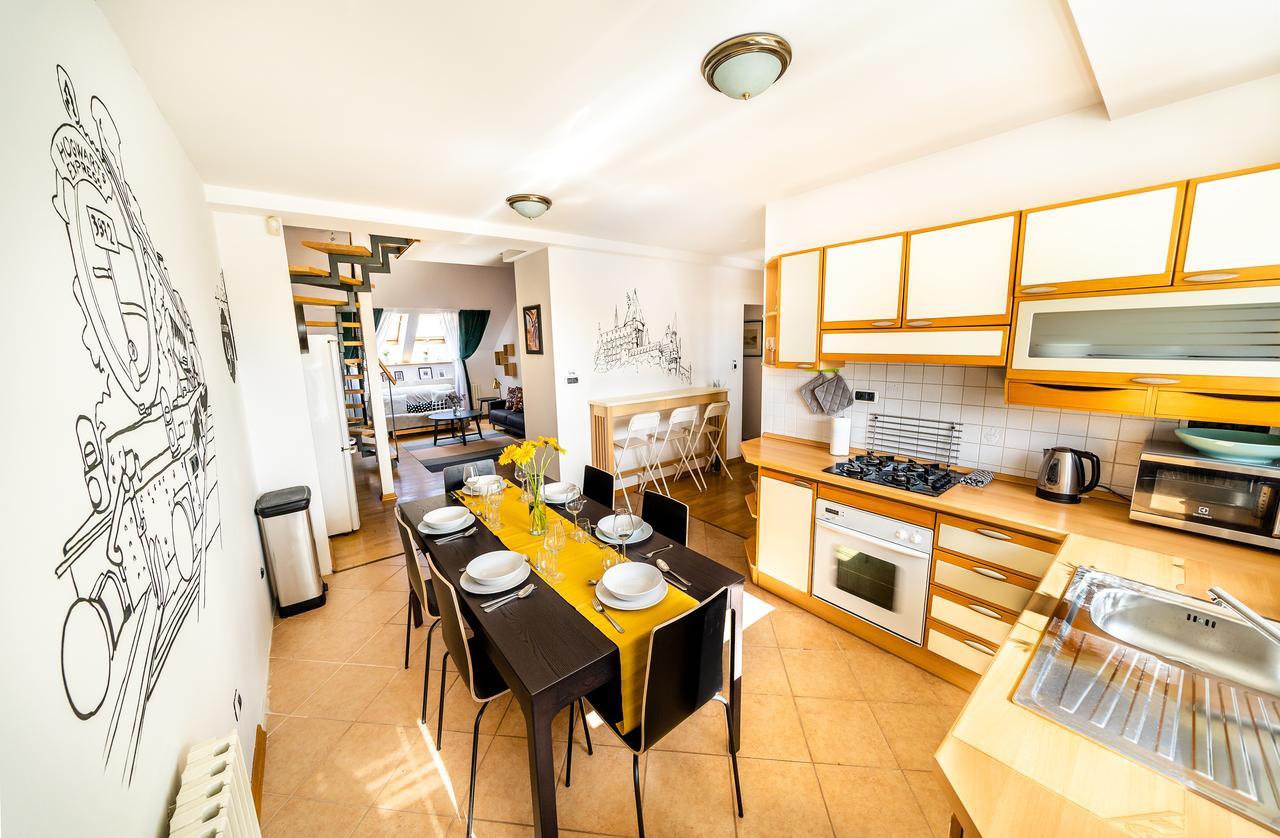 4br 3bath Balcony Harry Potter Penthouse * Praga